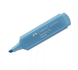 Текстовыделитель Faber-Castell "46 Pastel" пастельный голубой, 1-5мм 154657