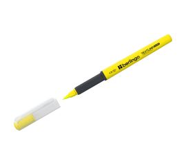 Текстовыделитель-кисть Berlingo "Textline HL470" желтый, 1-6мм T4517