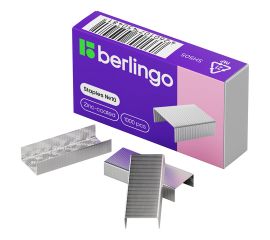 Скобы для степлера №10 BERLINGO