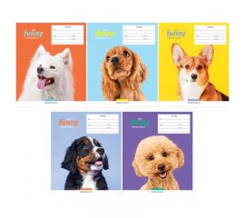 Тетрадь 12л., линия ArtSpace "Питомцы. So funny", эконом Т12лС_43230