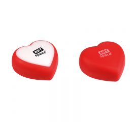 Точилка пластиковая ArtSpace "Heart", 1 отверстие, ассорти SR_44541