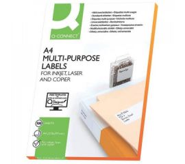Этикетка самоклеящаяся 105х48 мм, белая, 12л Q-Connect