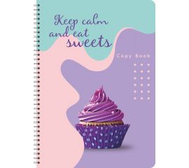 Тетрадь 80 л А4 клетка спираль "So Sweety №2