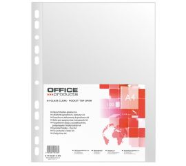 Вставка в сегрегатор А4 глянцевая 40 мкм 100 шт. в упаковке (до 50 листов) Office Products/20