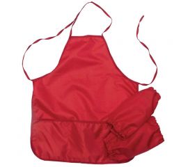Фартук с нарукавниками ArtSpace, 54*45см, 3 кармана, красный ФН_1200