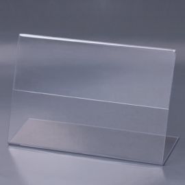 Держатель для ценников BRAUBERG, 120х80 мм, оргстекло