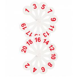 Веер-касса цифр от 1 до 20, СТАММ ВК05