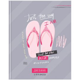 Дневник 5-11 кл. 48л. (твердый) ArtSpace "Стиль. Girl's notes", матовая ламинация, выборочный лак Дс