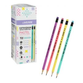 Карандаш  de Vente с ластиком НВ Pastel