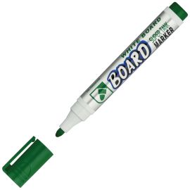 Маркер CROWN"CBM-1000"для магнитной доски,3мм,зеленый,пулевидный