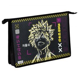 Папка для труда 2 отделения, А4, ArtSpace "Kawaii", 325*230*100мм, пластик, на молнии ПТР-22_48950