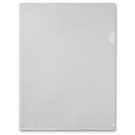 Папка-уголок пластиковый Attomex А4 прозрачный/30