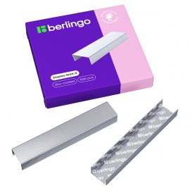 Скобы для степлера №24/8 Berlingo, оцинкованные