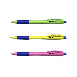 Ручка шариковая автоматическая ErichKrause® JOY® Neon, Ultra Glide Technology, цвет чернил синий