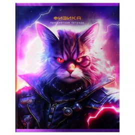Тетрадь предметная 48л. BG "Мир будущего" - Физика, металлизированный картон ТП5ск48 56338