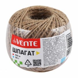 Шпагат, волокно джутовое, 100 м, deVENTE