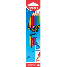 Карандаши цветные 6 цветов Maped ColorPeps