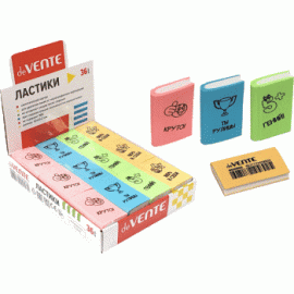 Ластик deVENTE Book цветной