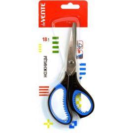 Ножницы 18 см deVENTE прорезиненные кольца c лепестками