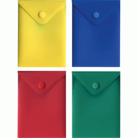 Папка с кнопкой deVente ассорти А6