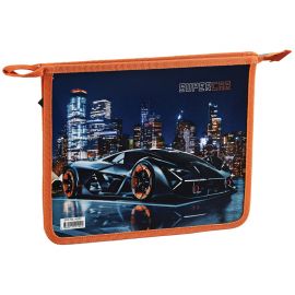 Папка для тетрадей 1 отделение А5 ArtSpace "Supercar", пластик, на молнии ПТЛ-715_42192