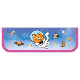 Пенал 1 отделение, 190*60 ArtSpace "Space Cat", ламинированный картон ПК1_49631