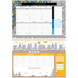 Расписание уроков с расписанием звонков А3 ArtSpace "Пиши-стирай. Draw it" 296133