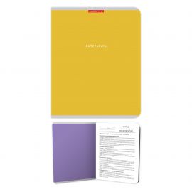 Тетрадь предметная 48 л А5 линия скоба "Однотон" - Литература