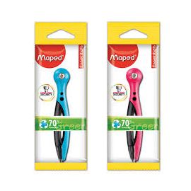 Циркуль Maped Essential Pulse пластиковый ассорти