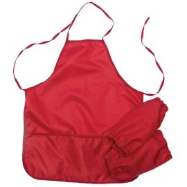 Фартук с нарукавниками ArtSpace, 54*45см, 3 кармана, красный ФН_1200