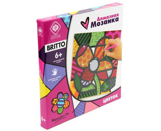 Аппликация из алмазной мозаики 20*20 Фабрика-Фантазий