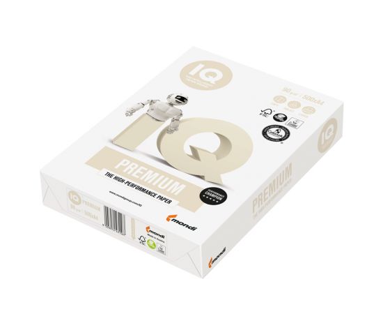 Бумага А4 IQ Premium, 90 г/м, 500 листов