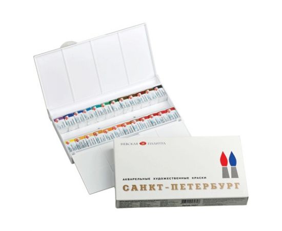Акварель"Санкт-Петербург" художественная 24 цв. ЗХК