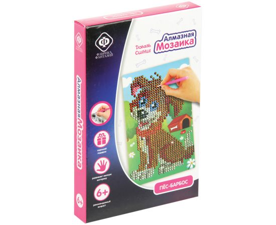 Аппликация из алмазной мозаики 10*15 Фабрика-Фантазий