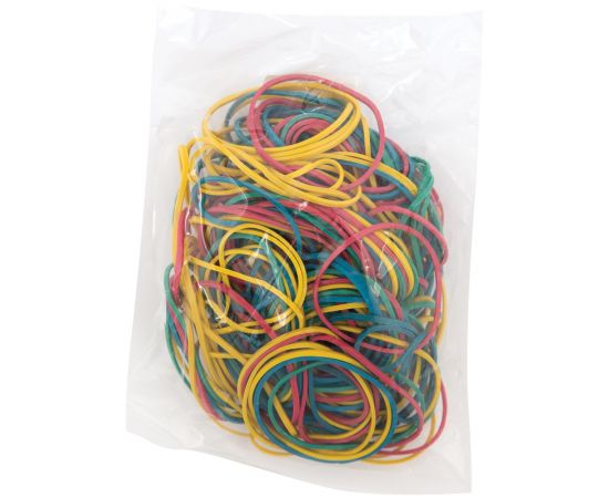 Банковская резинка 100г OfficeSpace, диаметр 40мм, ассорти