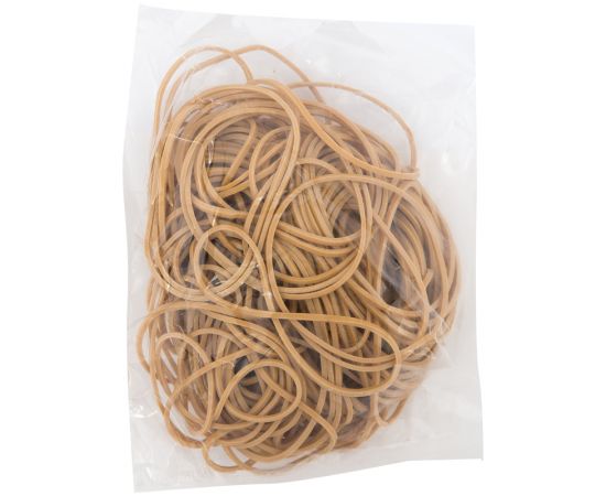 Банковская резинка 100г OfficeSpace, диаметр 60мм, натуральный цвет