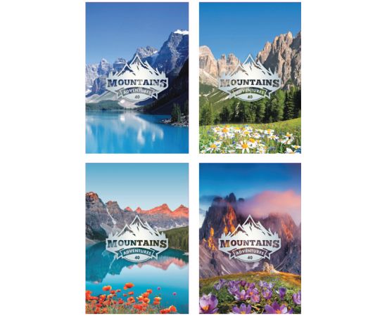 Блокнот А7 40 л на спирали БИ ДЖИ