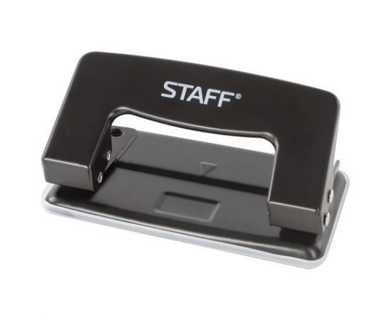 Дырокол STAFF на 10 листов, металлический