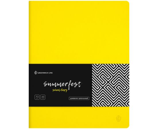 Дневник 1-11 кл. 48л. (лайт) "Florence. Green", прошитый блок, тонир. блок