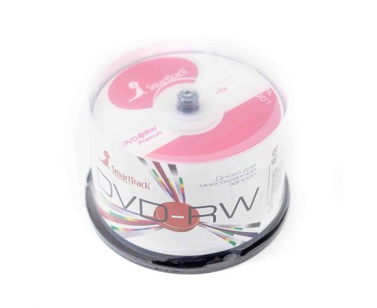 Диск DVD-RW  Smart Track 700MB 4x/120min (50)