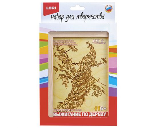 Выжигание по дереву в рамке,в ассортименте LORI