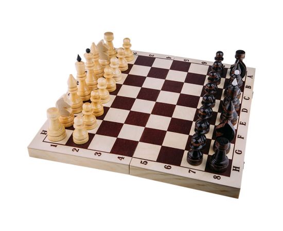 Игра настольная Шахматы, Орловские шахматы, турнирные деревянные, с доской