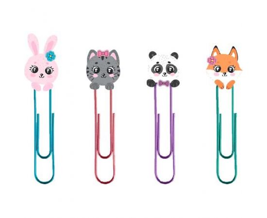 Закладка- скрепка 78 мм Champions deVente панда