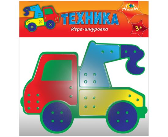 Игра-шнуровка "Грибок",в ассортименте