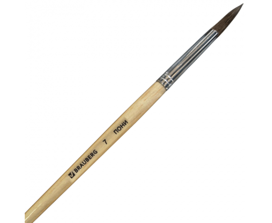 Кисть №07 пони,круглая