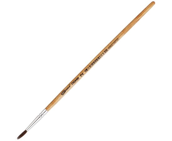 Кисть №02 пони ArtSpace, круглая+