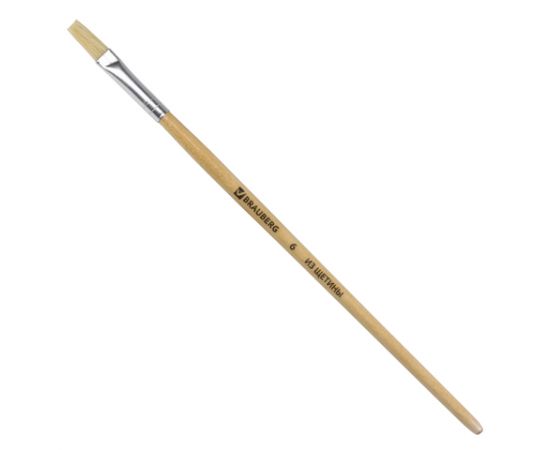 Кисть №06 из щетины плоская