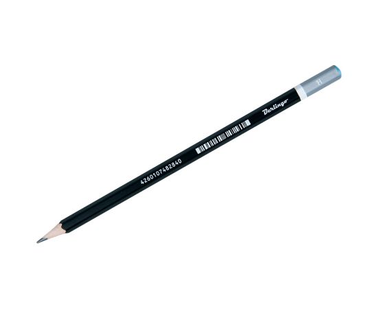 Карандаш  BERLINGO "MEGA SOFT" Н заточенный