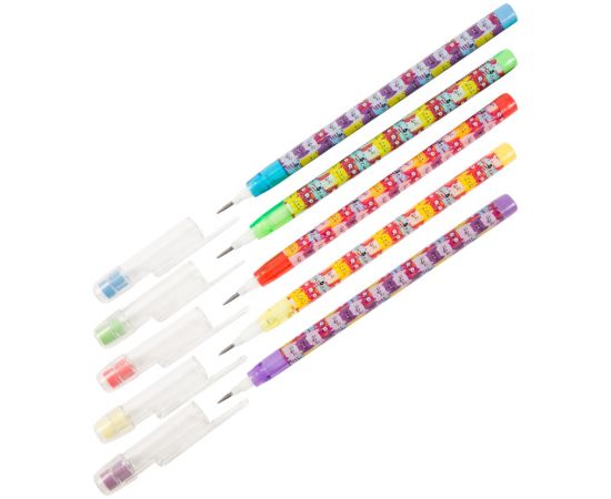 Карандаш сегментный СПЭЙС с ластиком