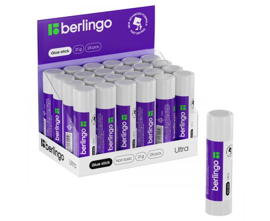 Клей-карандаш Berlingo "Ultra", 21г ***